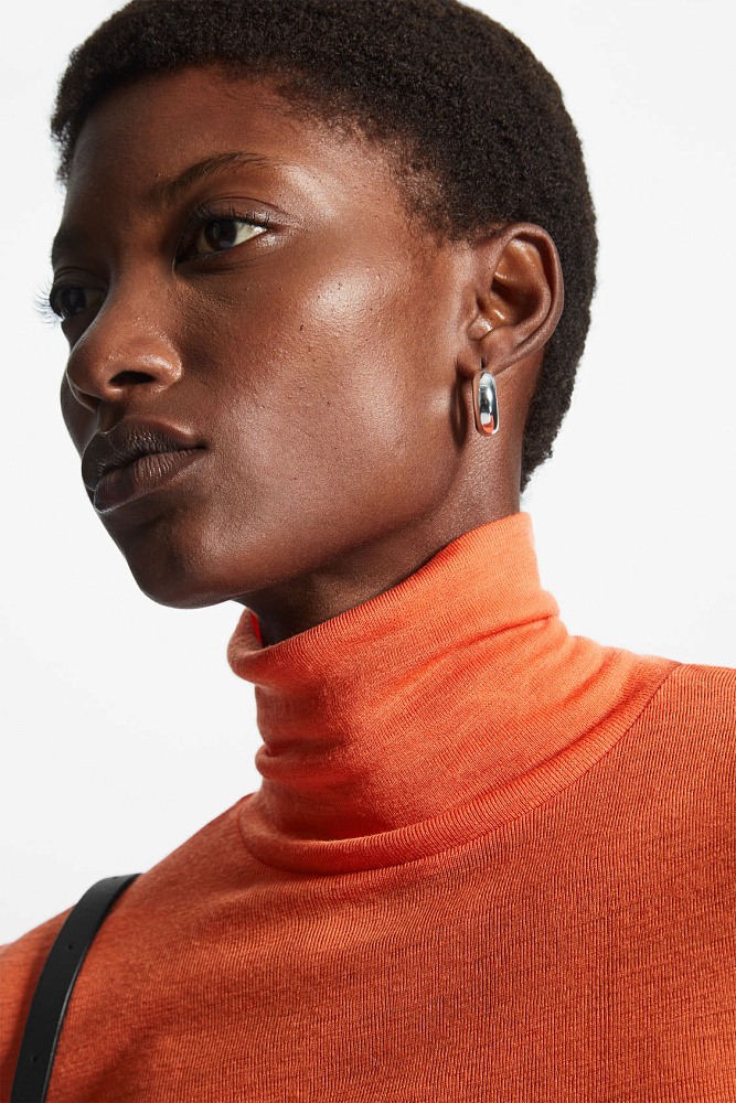 Водолазка из шерсти мериноса COS