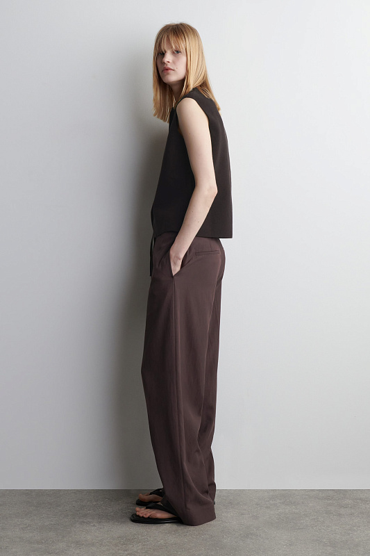 Вязаный хлопковый жилет COS Вязаный хлопковый жилет COS