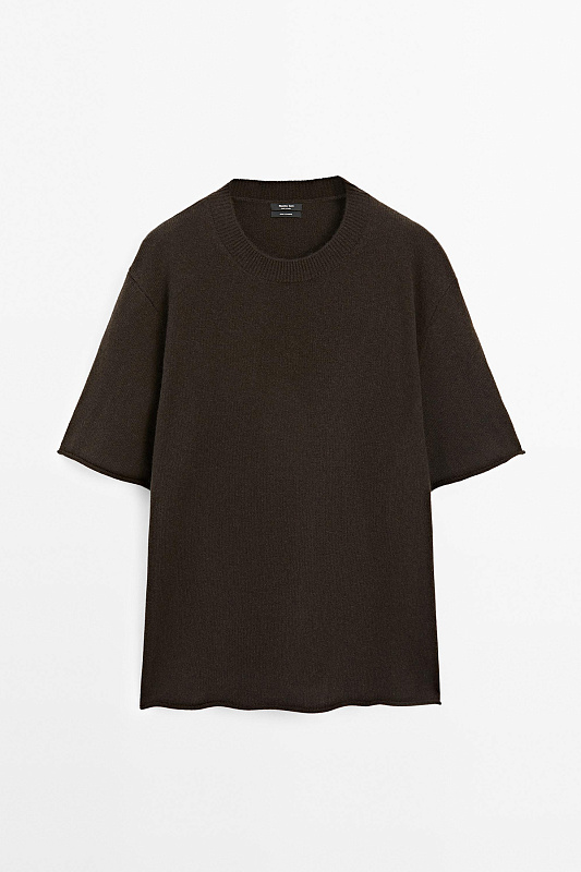 Свободный джемпер из 100% кашемира MASSIMO DUTTI Свободный джемпер из 100% кашемира MASSIMO DUTTI