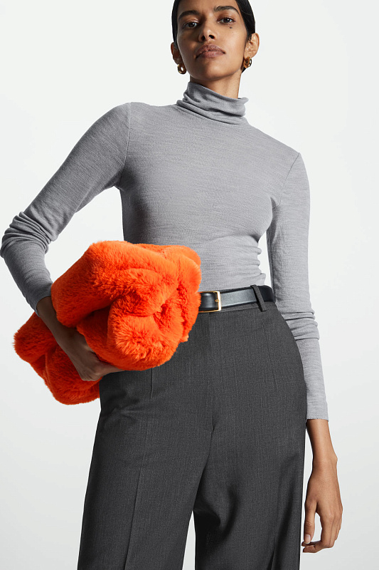 Водолазка из шерсти мериноса COS Водолазка из шерсти мериноса COS