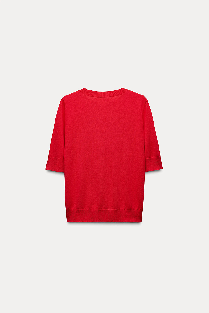 Трикотажный топ ZARA