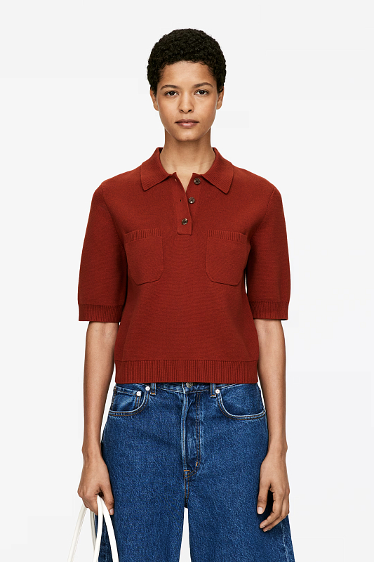 Трикотажное поло Трикотажное поло