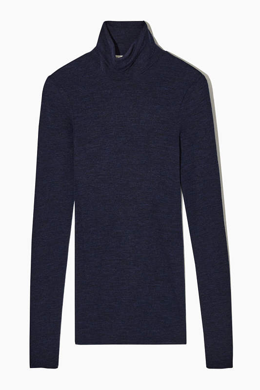 Водолазка из шерсти мериноса COS Водолазка из шерсти мериноса COS