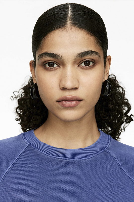 Толстовка из французского трикотажа ARKET Толстовка из французского трикотажа ARKET