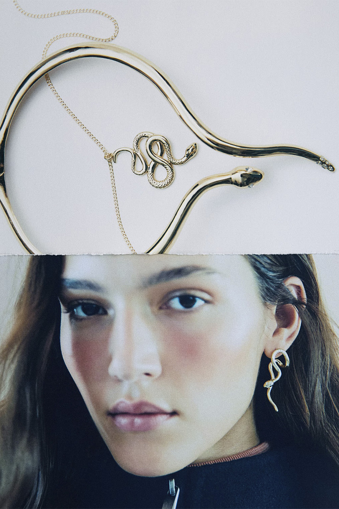 Колье с подвеской в виде змеи & OTHER STORIES