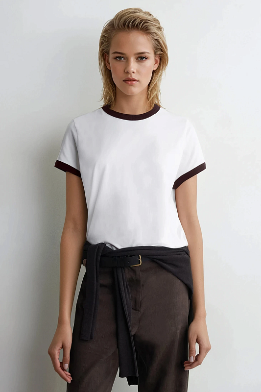 Футболка с окантовкой Футболка с окантовкой